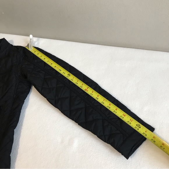 Zara mens black quilted bomber jacket size Small - Picture 10 of 10